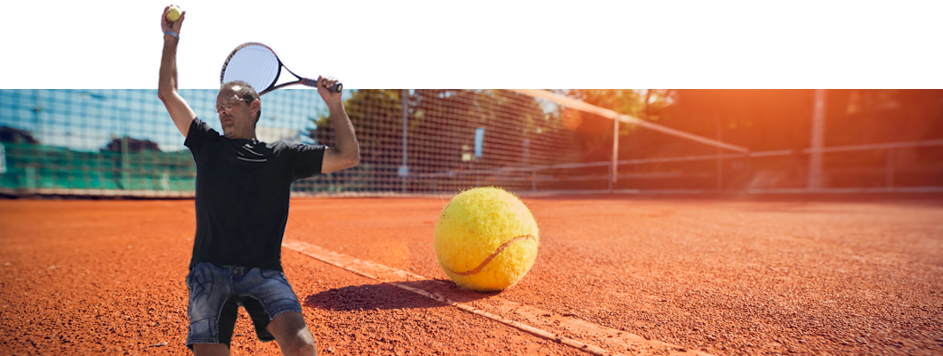 Tennisplatz mit Karsten Braasch